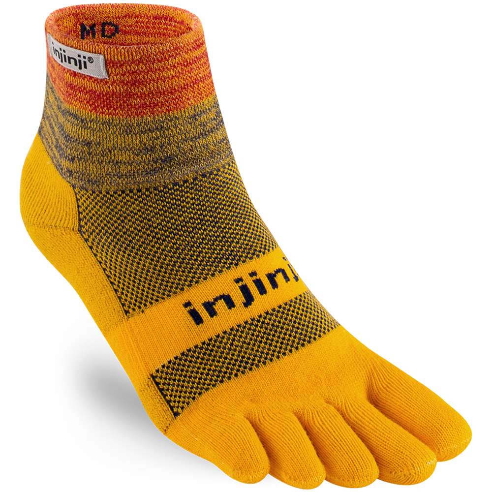 Injinji Toe - Sock TRAIL 2.0 Midweight Mini-Crew Unisex - HillBilly Endurance